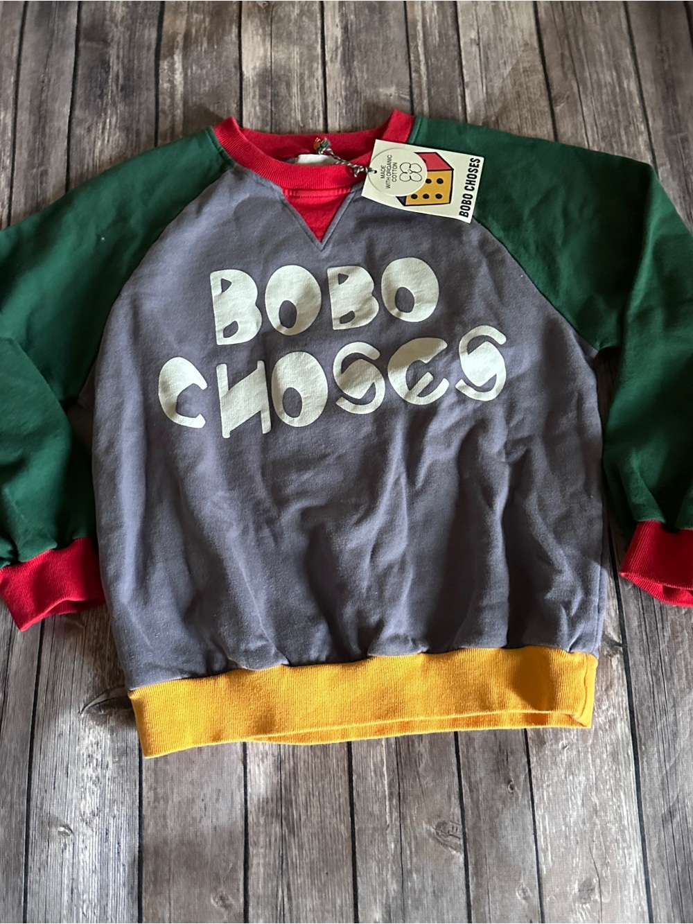 Bobo choses sweatshirt 8/9 nwt